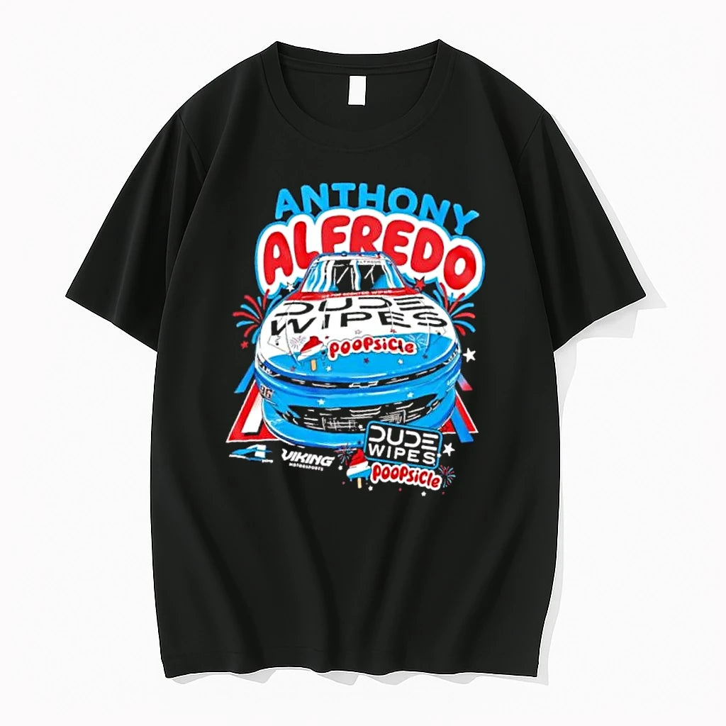 Officials Viking Motorsports Dude Wipes Poopsicle Anthony Alfredo Race Car Fireworks Stars Mens