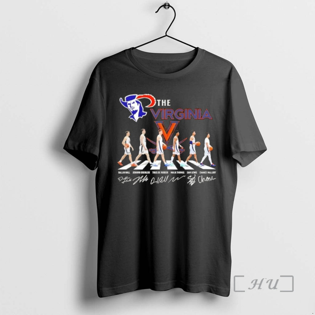 Officials Virginia Cavaliers Dallin Hall And Players Abbey Road Signatures