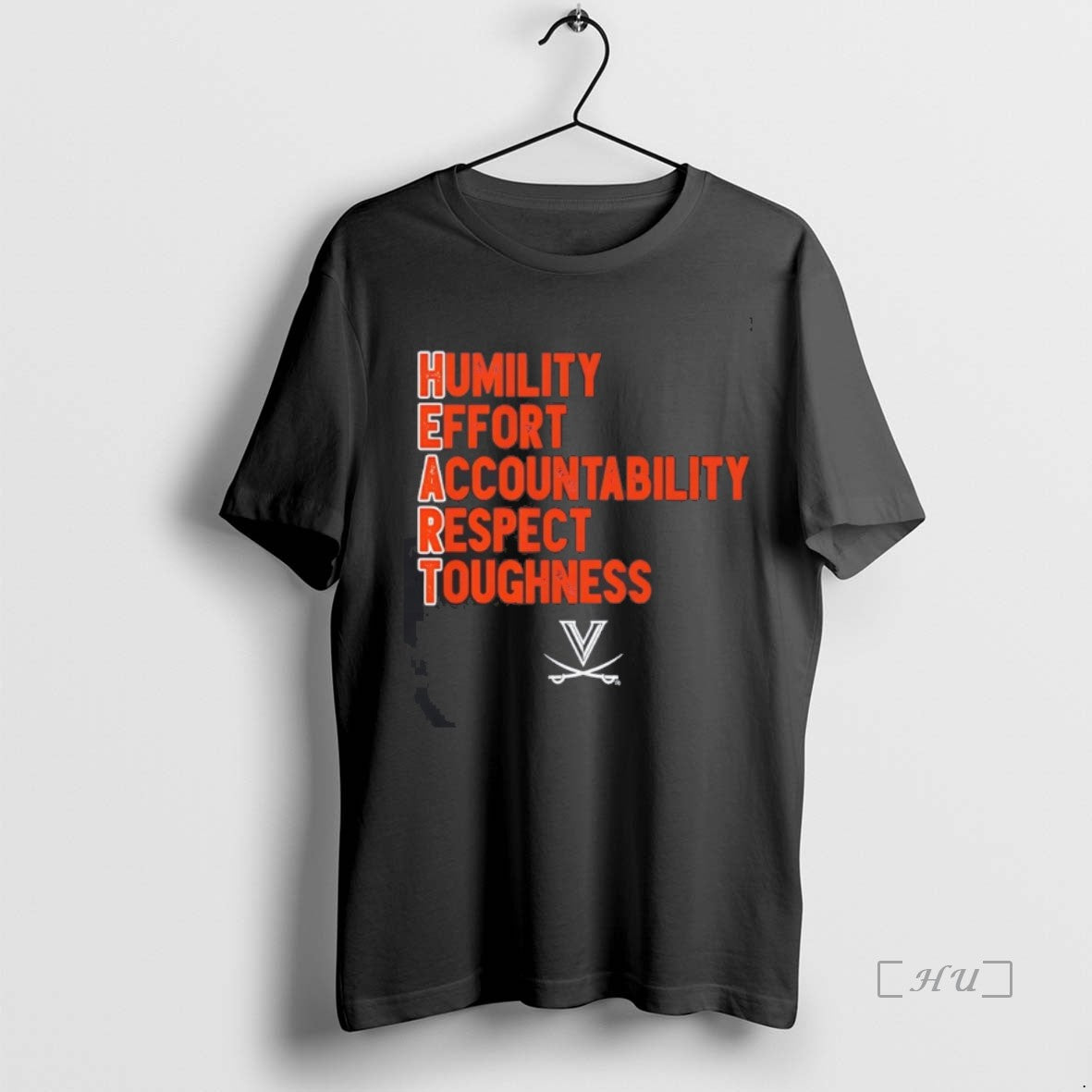 Officials Virginia Football Heart Humility Effort Accountability Respect Toughness T Shirt Sweater