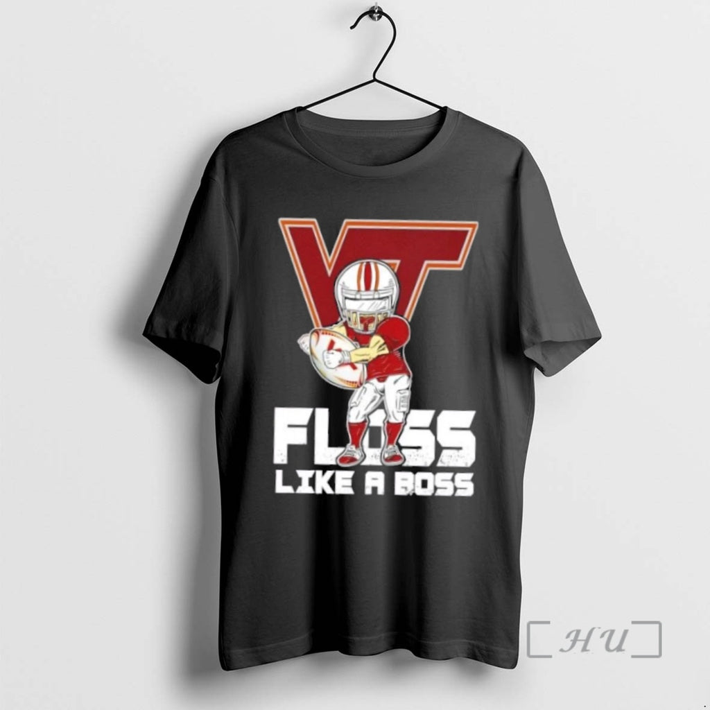 Officials Virginia Tech Hokies Football Floss Like A Boss T Shirt Sweater