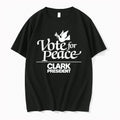 Officials Wesley Clark Vote For Peace President Letter Women Premium T Shirt