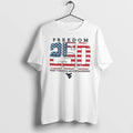 Officials West Virginia Mountaineers Americana Freedom 250th Logo Tee T Shirt Sweater