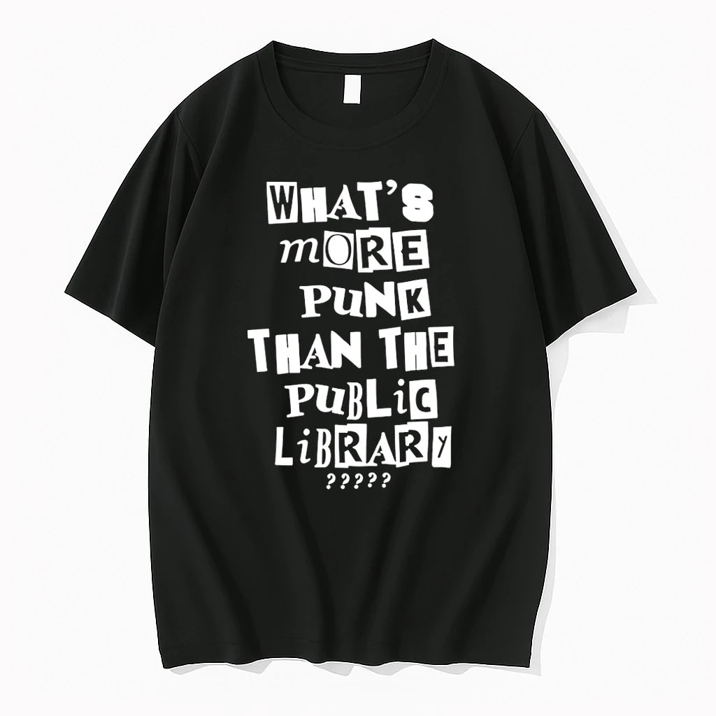 Officials Whats More Punk Than The Public Library Collage Style T Shirt Sweater