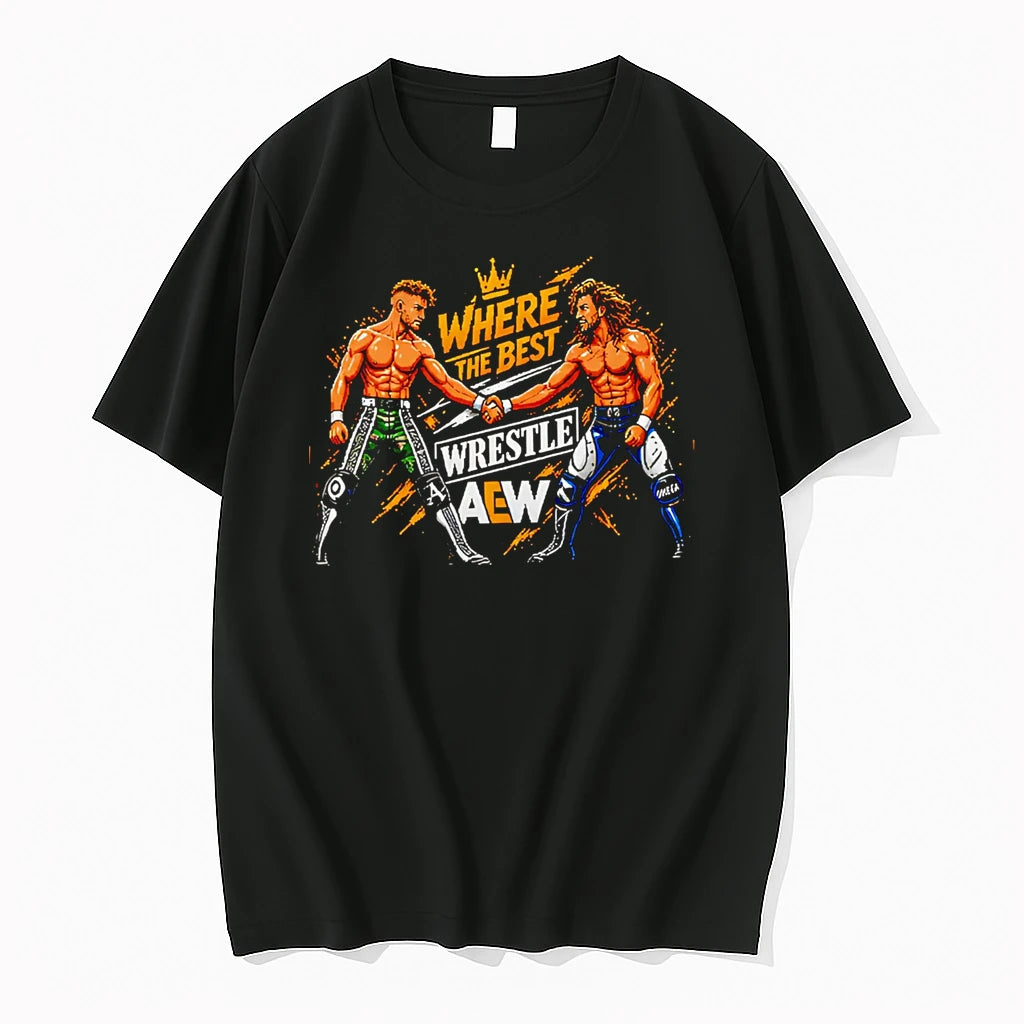 Officials Where The Best Wrestle Aew Will Ospreay Kenny Omega T Shirt Sweater