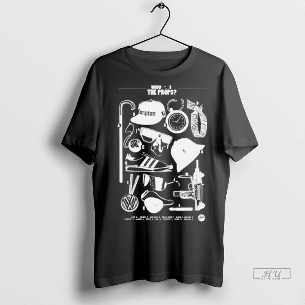 Officials Who Got The Props Black Hip Hop T Shirts