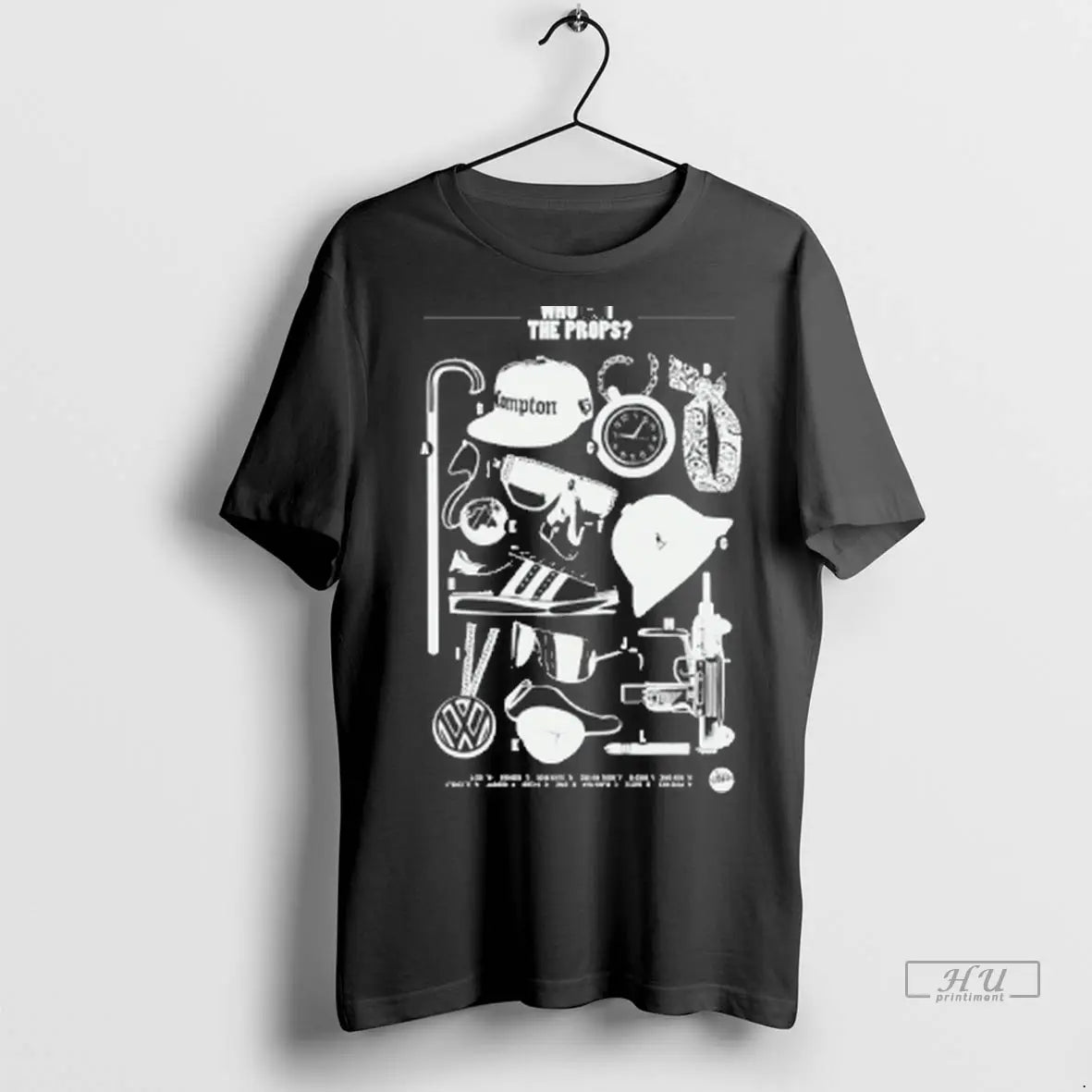 Officials Who Got The Props Black Hip Hop T Shirts
