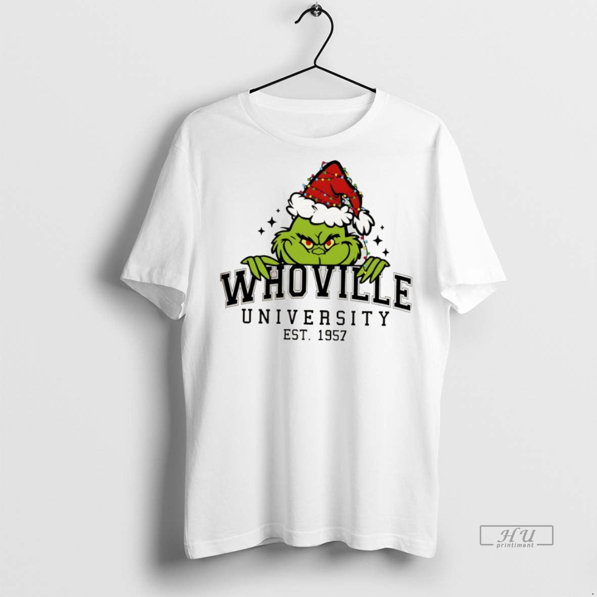 Officials Whovillee Christmas Grinch Est 1957 Premium Tee Shirt Sweater