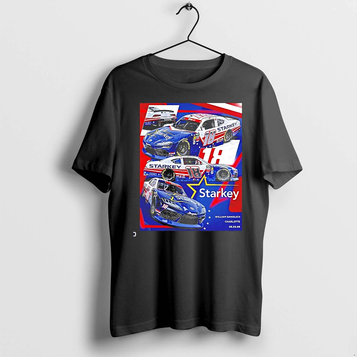 Officials William Sawalich Joe Gibbs Racing Starkey Hearing Charlotte Motor Speedway T Shirt Sweater