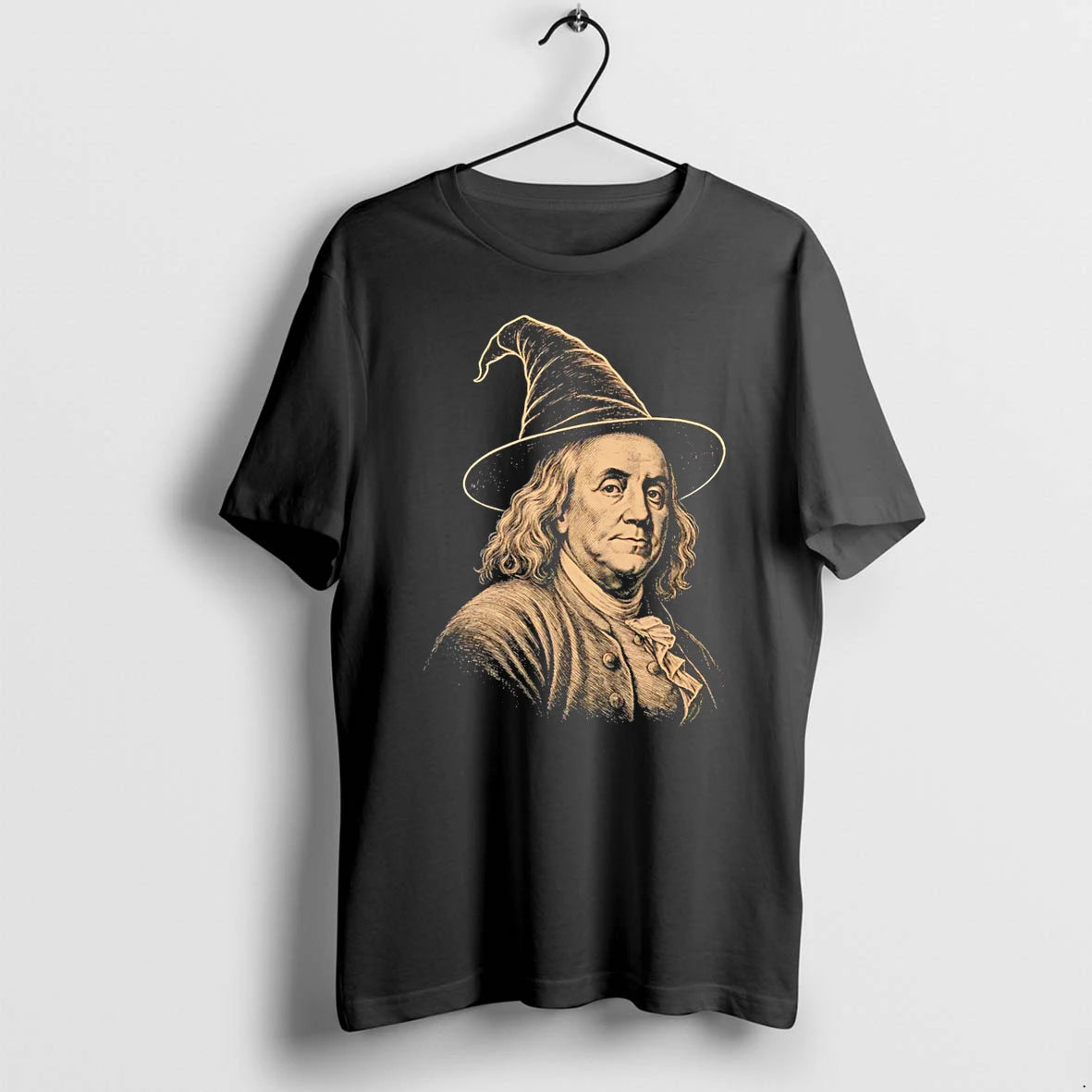 Officials Wizard Benjamin Franklin Graphic Tee T Shirt Sweater