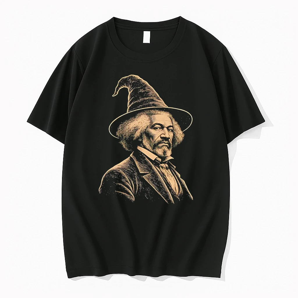 Officials Wizard Frederick Douglas Graphic Tee T Shirt Sweater