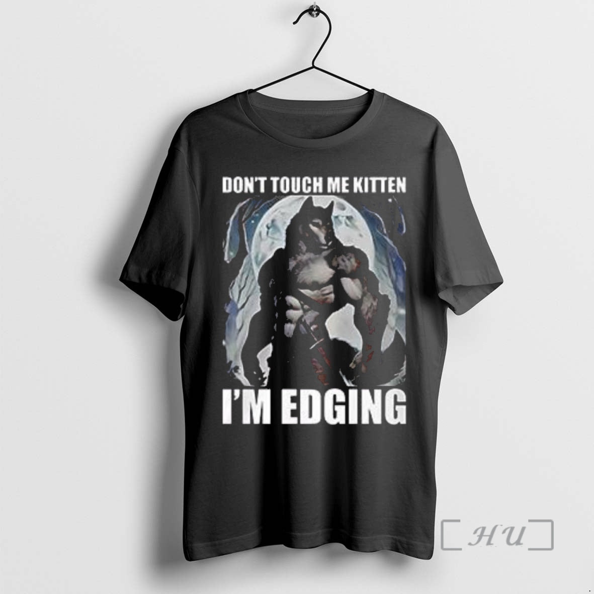 Officials Wolf Dont Touch Me Kitten Im Edging T Shirt Sweater