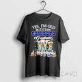Officials Yes Im Old But I Saw Dallas Cowboys Greatest Skyline Signature T Shirt Sweater
