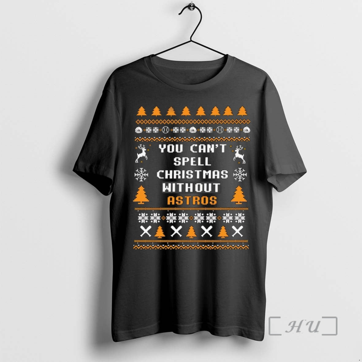 Officials You Cant Spell Christmas Without Houston Astros Mlb Ugly Xmas 2025 T Shirt Sweater