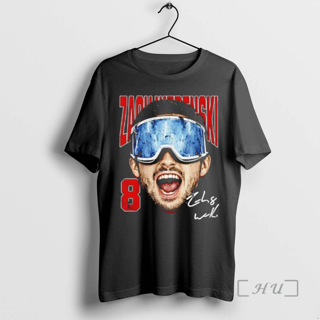 Officials Zach Werenski 8 Columbus Goggles Signature
