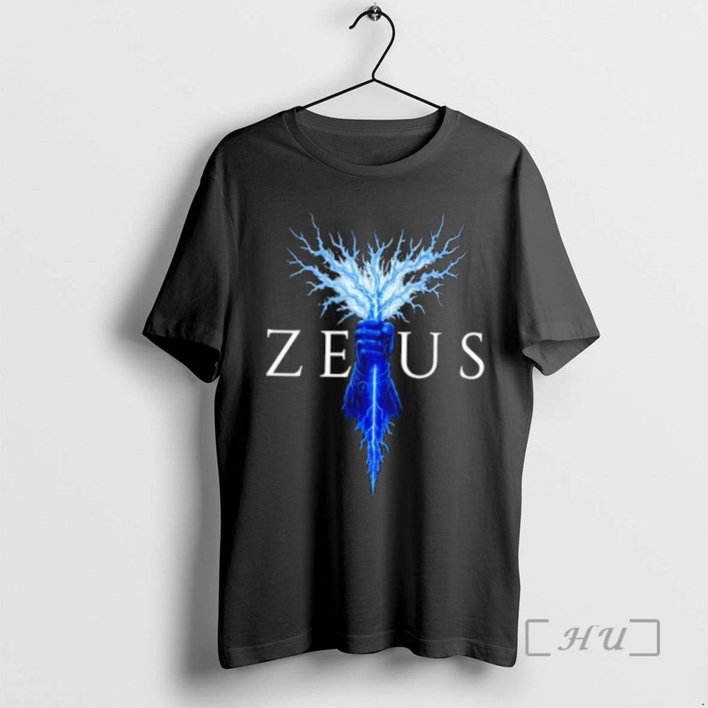 Officials Zeus Mythos 1 Hand Holding Blue Lightning Bolt
