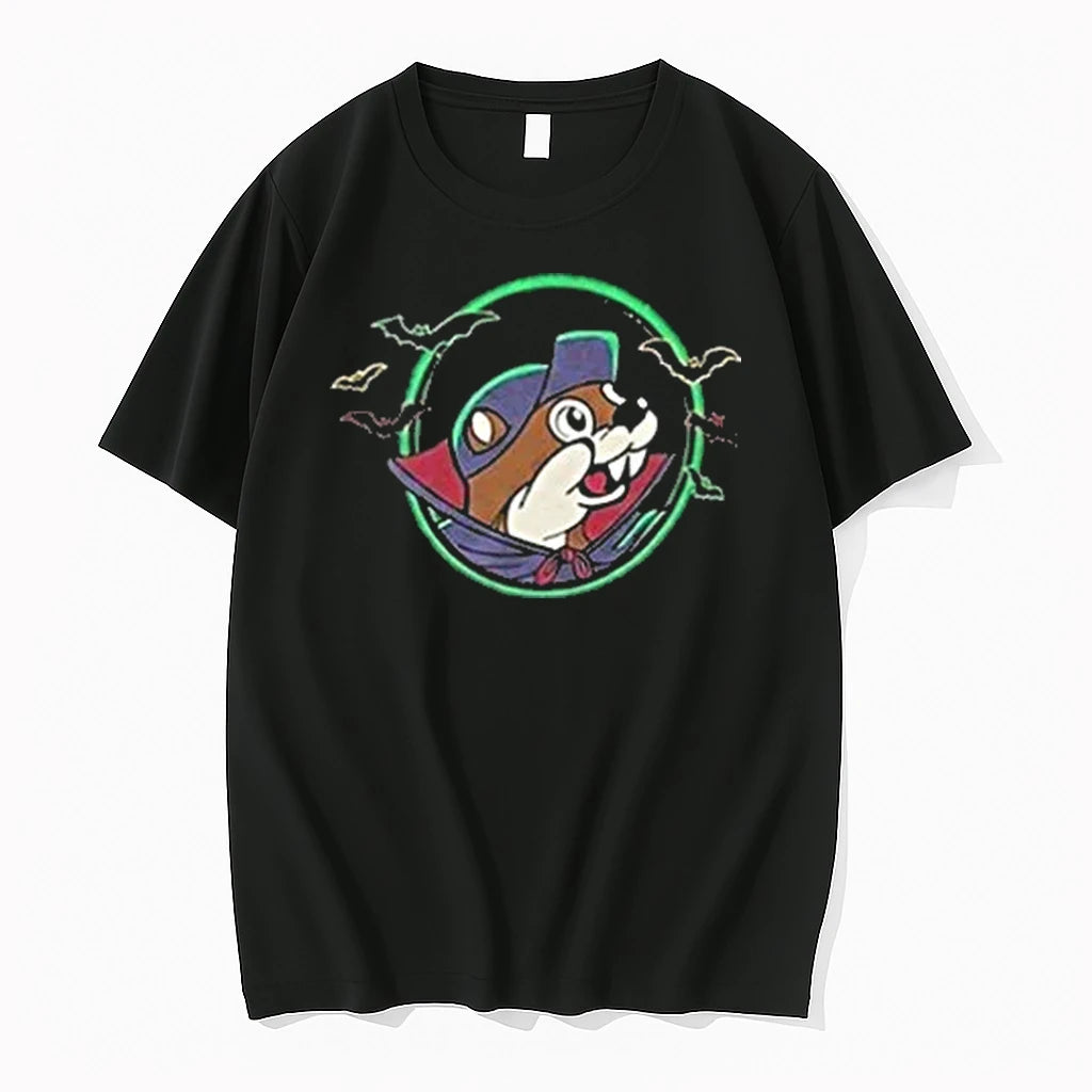 Officials Buc Ees Quick Bites Spooky Nights Dark Vampire Halloween 2026 Premium T Shirt