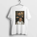 Officials Kim Jong Un Cutting Donald Trumps Hair Eu Funny Premium T Shirt