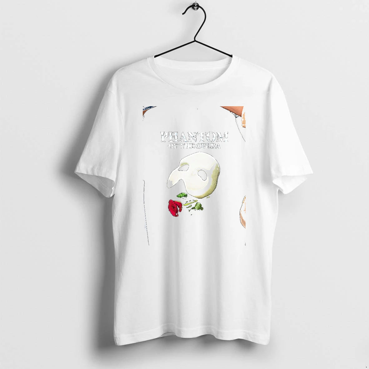 Officials Phantom Of The Opera Mask Rose Funny Premium T Shirt