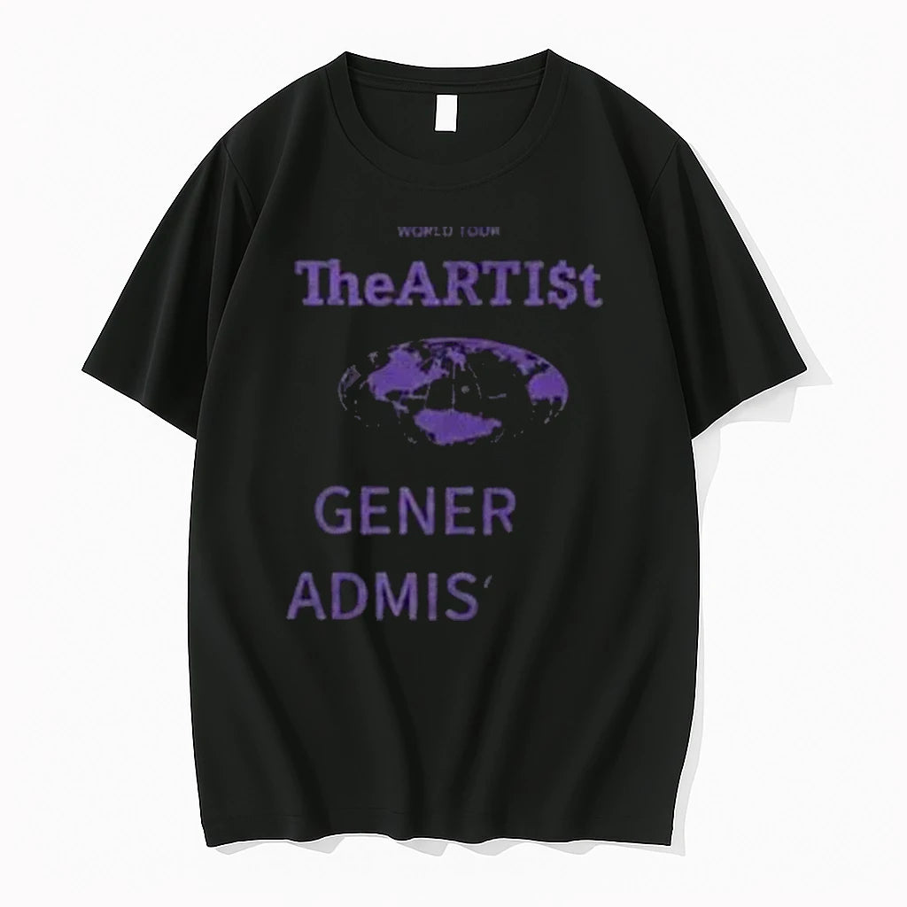 Officials The Theartist General Admission Phase World Tour Premium T Shirt