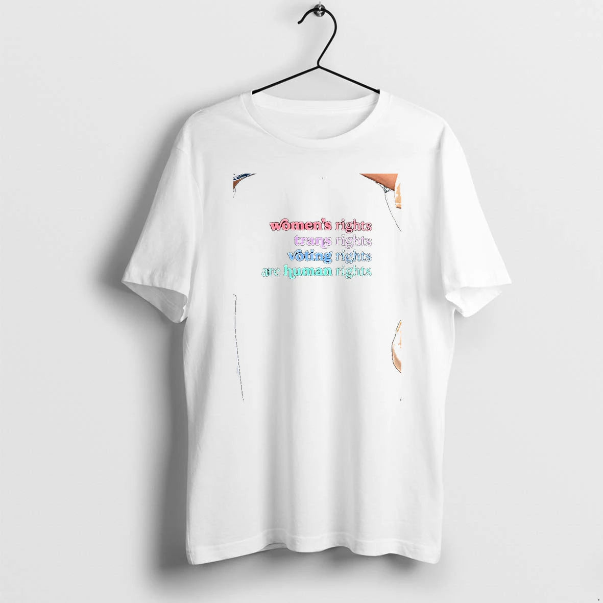 Officials Womens Rights Trans Rights Voting Rights Are Human Rights Funny Premium T Shirt