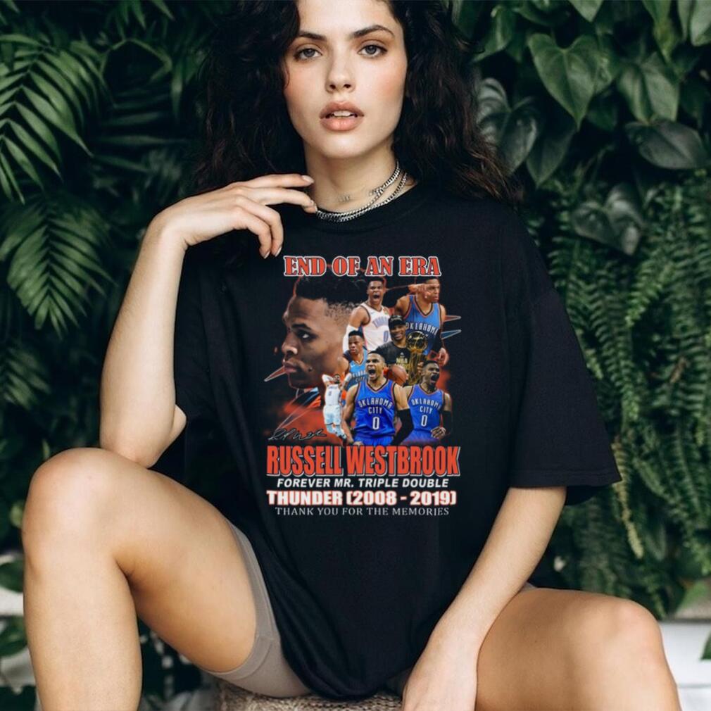 Oklahoma City Thunder Russell Westbrook Basketball Player Shirt