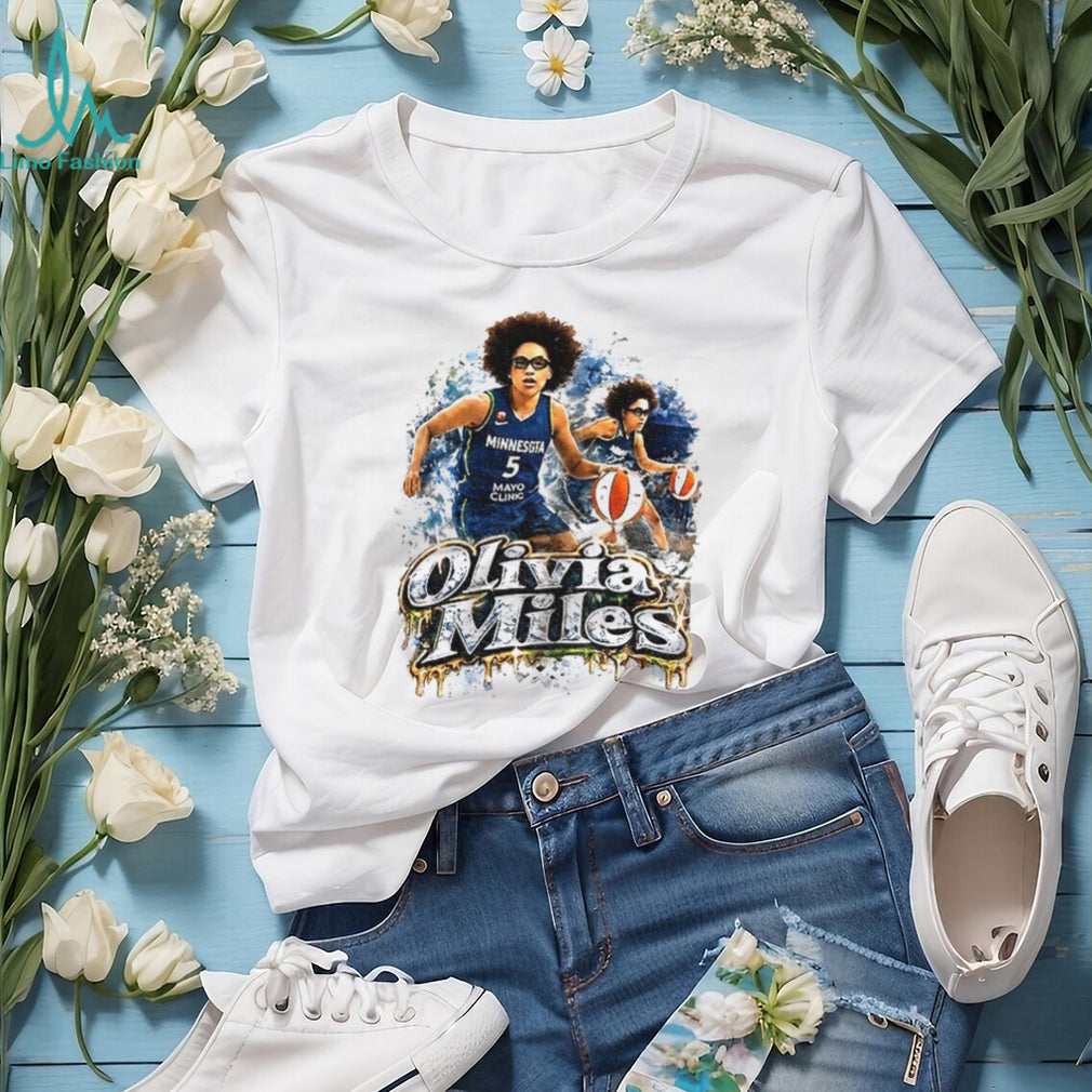 Olivia Miles Face Minnesota Basketball Graphic WNBA shirt