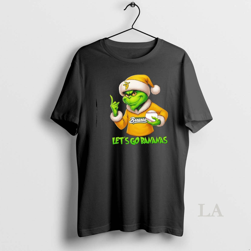 Original 2025 Grinch Christmas Lets Go Savannah Banana Ball