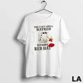 Original 2025 Cat You Cant Spell Hatred Without Red Hat