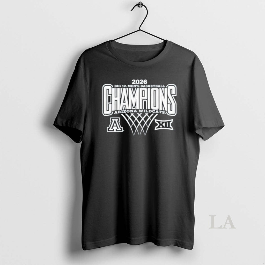 Original 2026 Arizona Wildcats Big 12 Mens Basketball Regular Season Champions