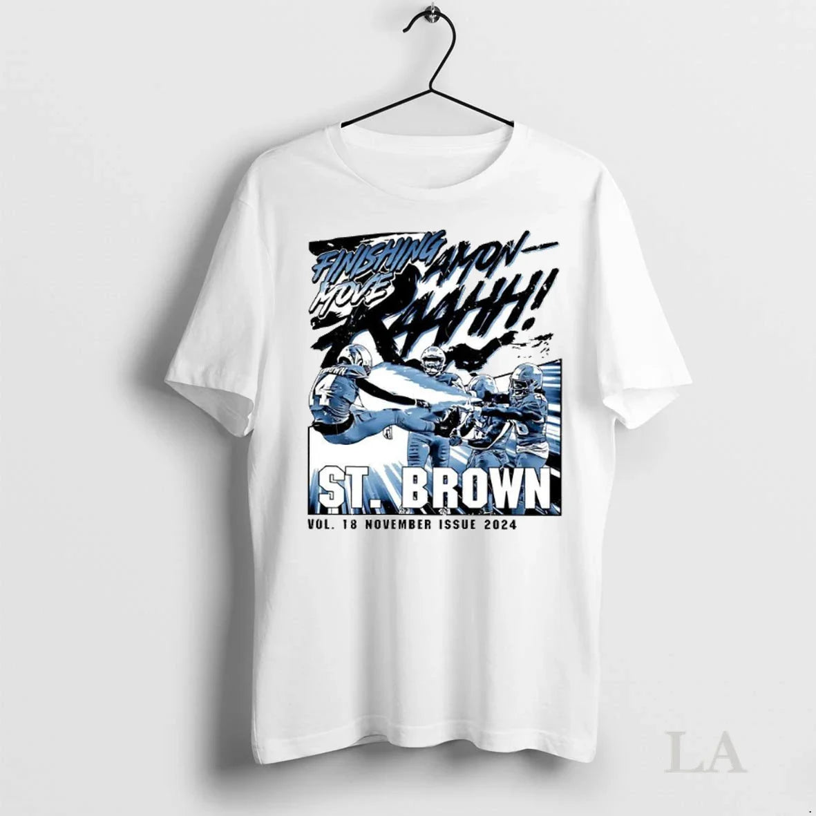 Original Amon Ra St Brown Detroit Kamehameha Vintage