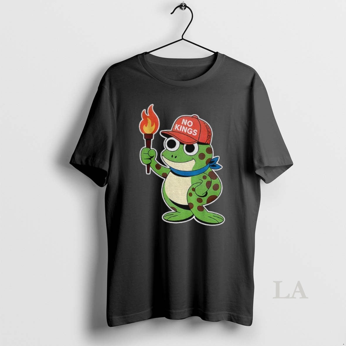 Original Anti Ice Frog No Kings Portland Protest Vintage