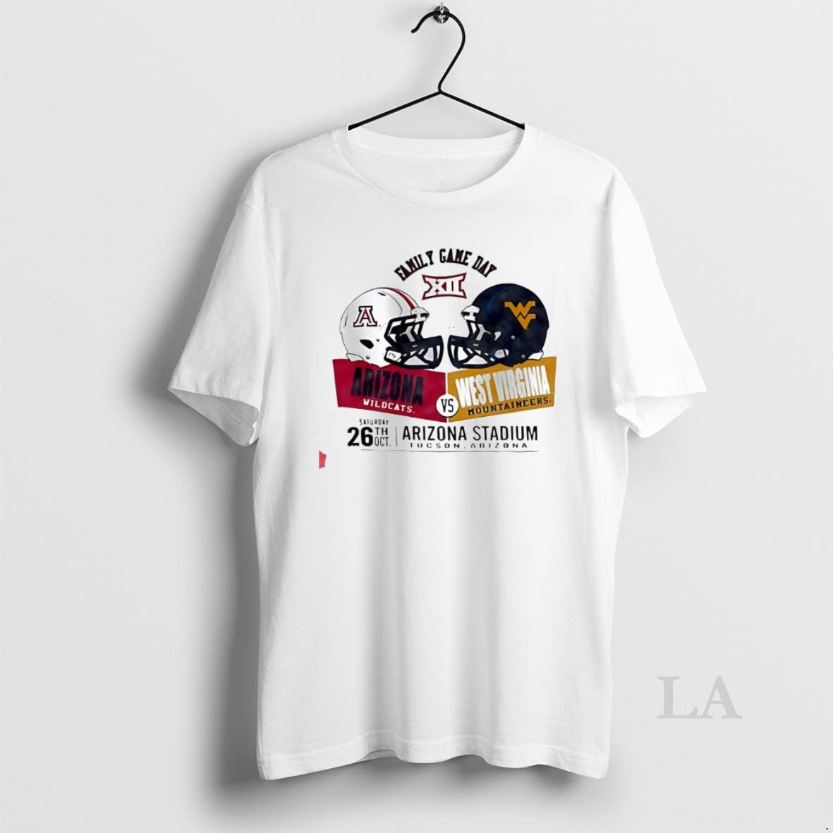 Original Arizona Wildcats Vs West Virginia Mountaineers 2025 Game Day Family Football