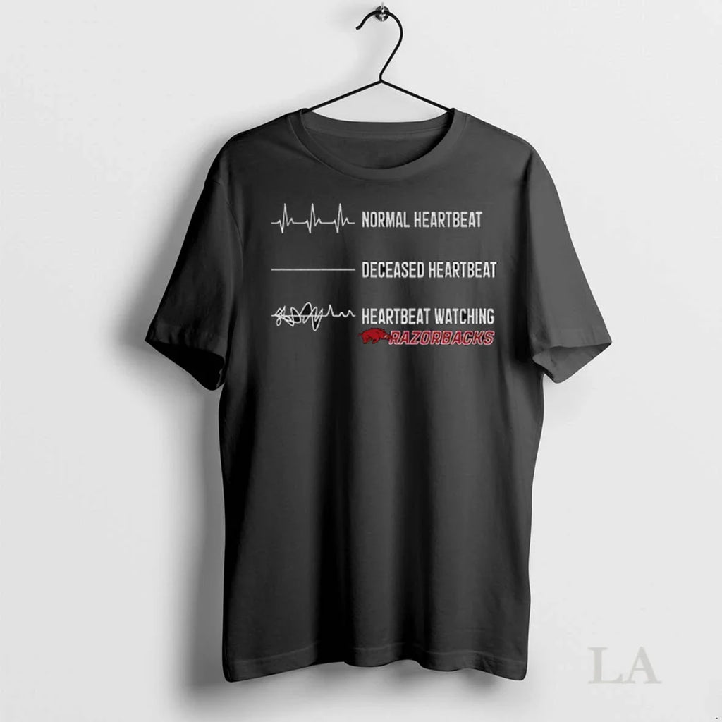 Original Arkansas Razorbacks Normal Heartbeat Deceased Heartbeat Heartbeat Watching