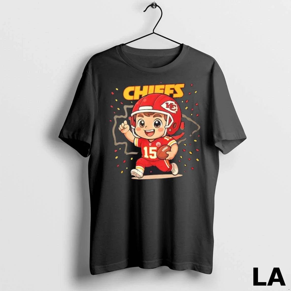 Original Baby X Kansas City Chiefs Football Graphic