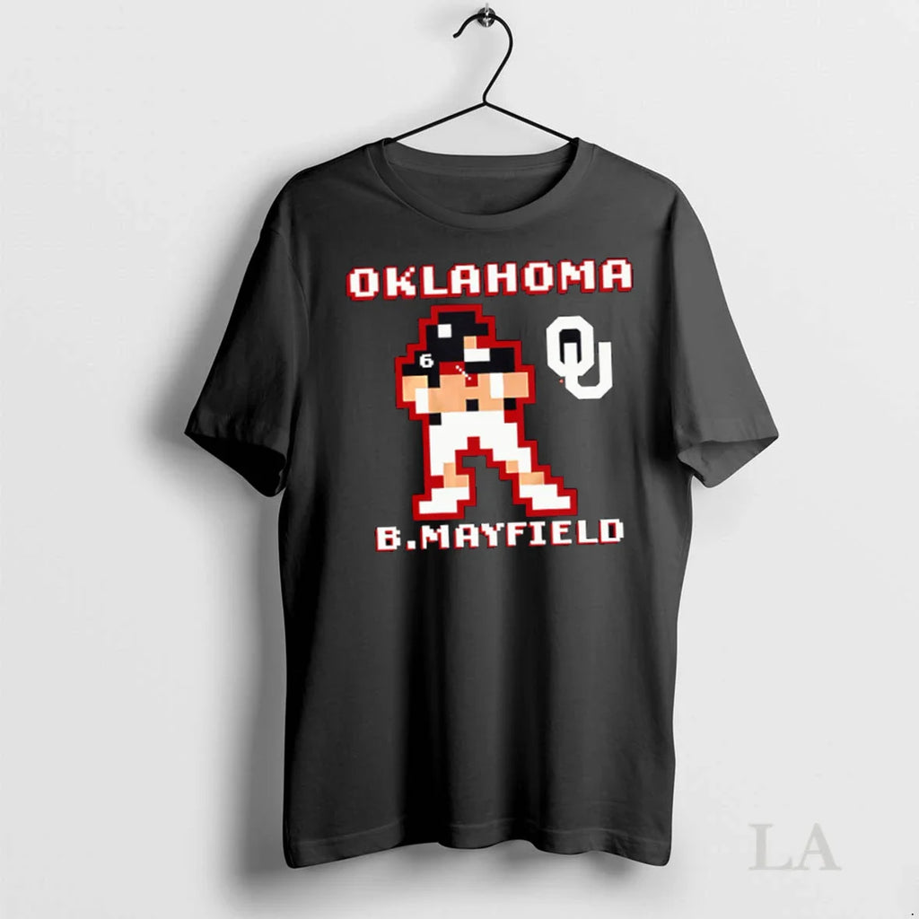 Original Baker Mayfield Retro Baller Oklahoma Football Video Games