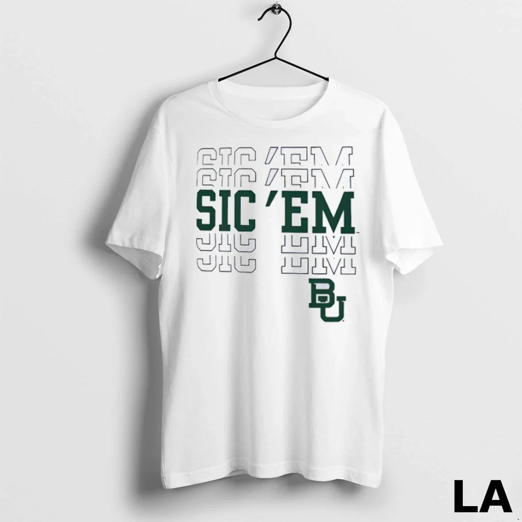 Original Baylor Bears Ivory Sic Em