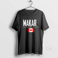 Original Cale Makar 8 Colorado Avalanche Canada Flag Elite