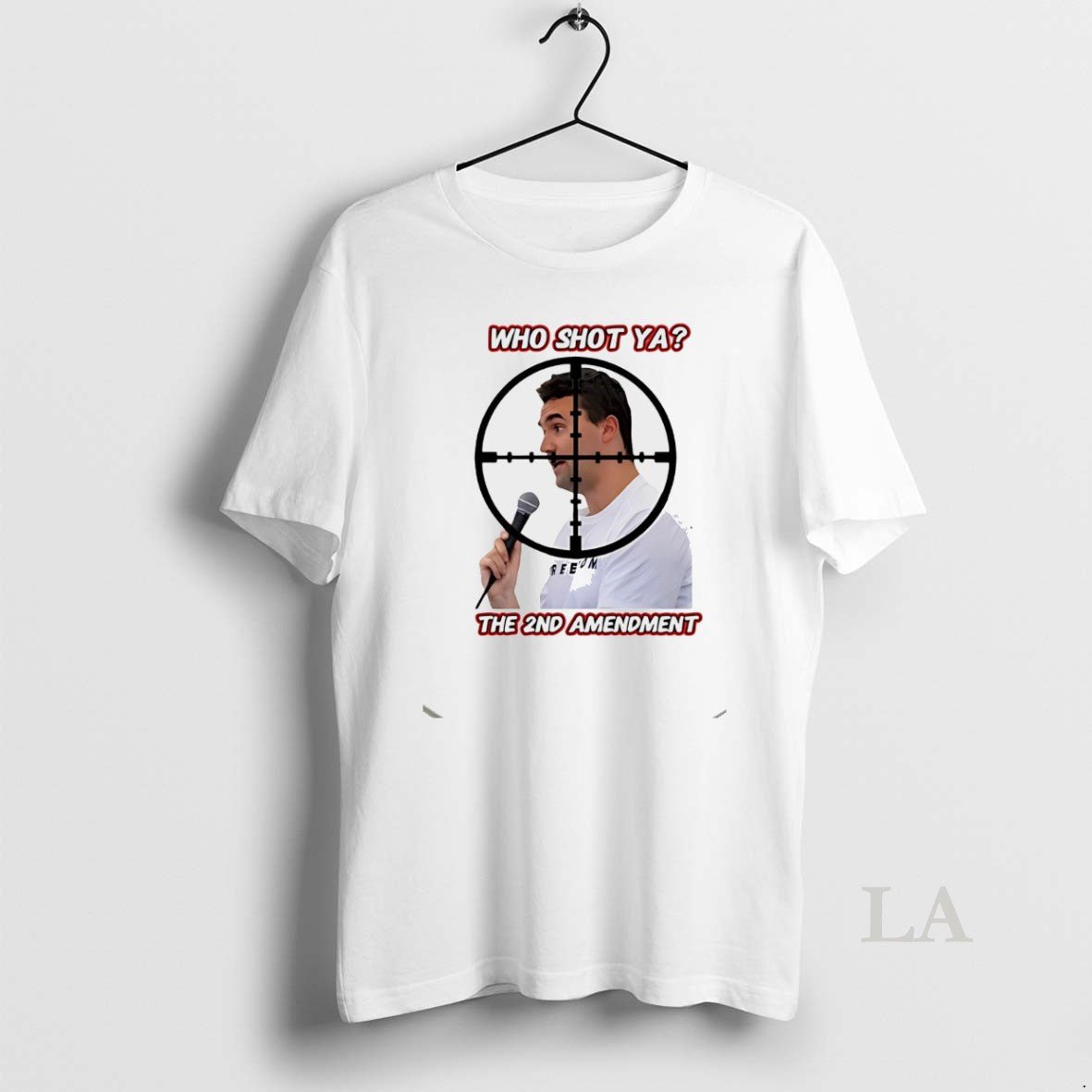 Original Charlie Kirk Who Shot Ya The 2nd Amendment White