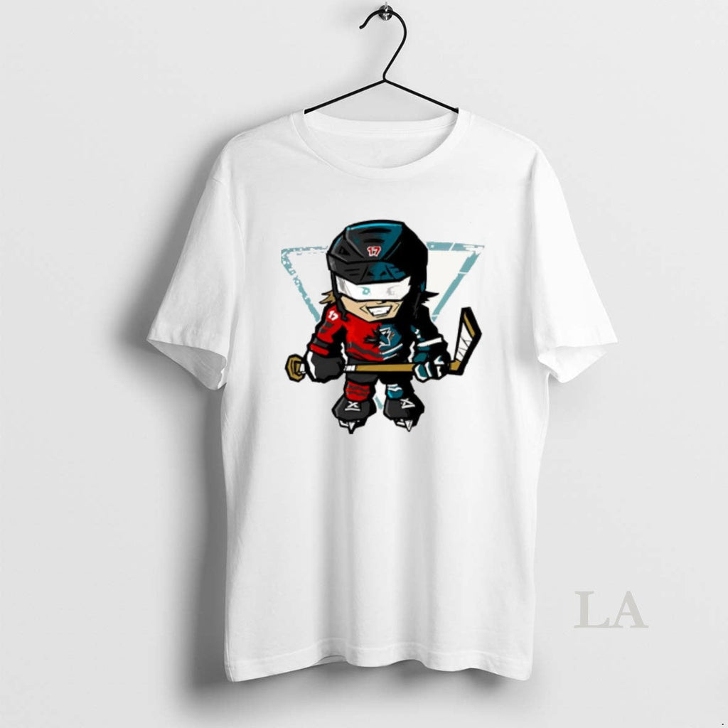 Original Chibi Hockey Player Team Canada San Jose Sharks