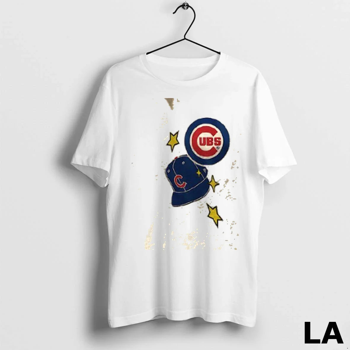 Original Chicago Cubs Stars And Cap 2 Sided