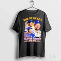 Original Clayton Kershaw End Of An Era 2008 2025 Thank You For The Memories