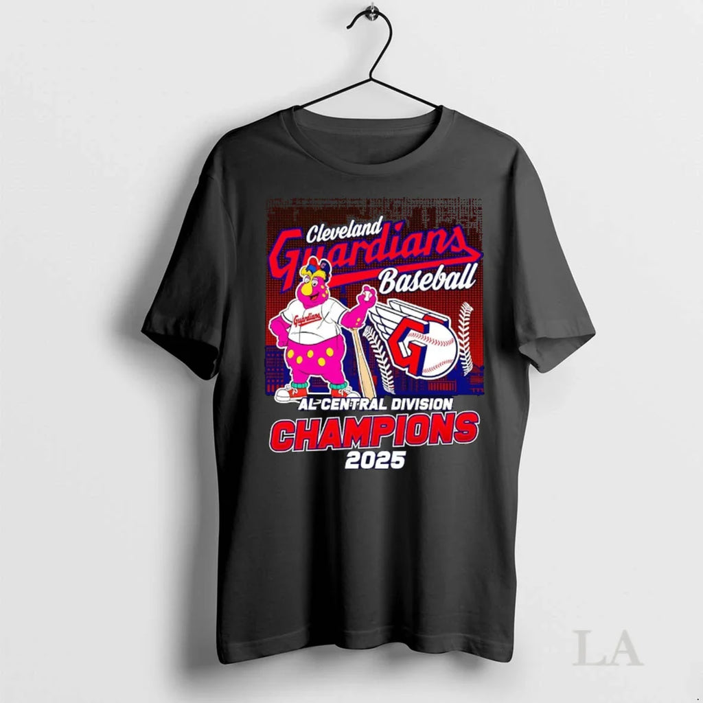 Original Cleveland Guardians Baseball 2025 Al Central Division Champions