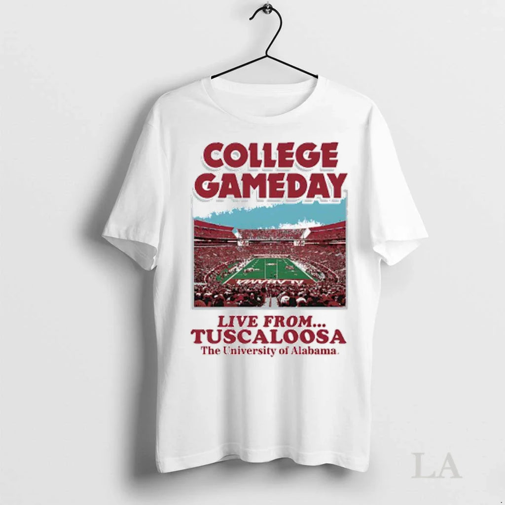 Original College Gameday Live From The University Of Alabama In Tuscaloosa Ladies