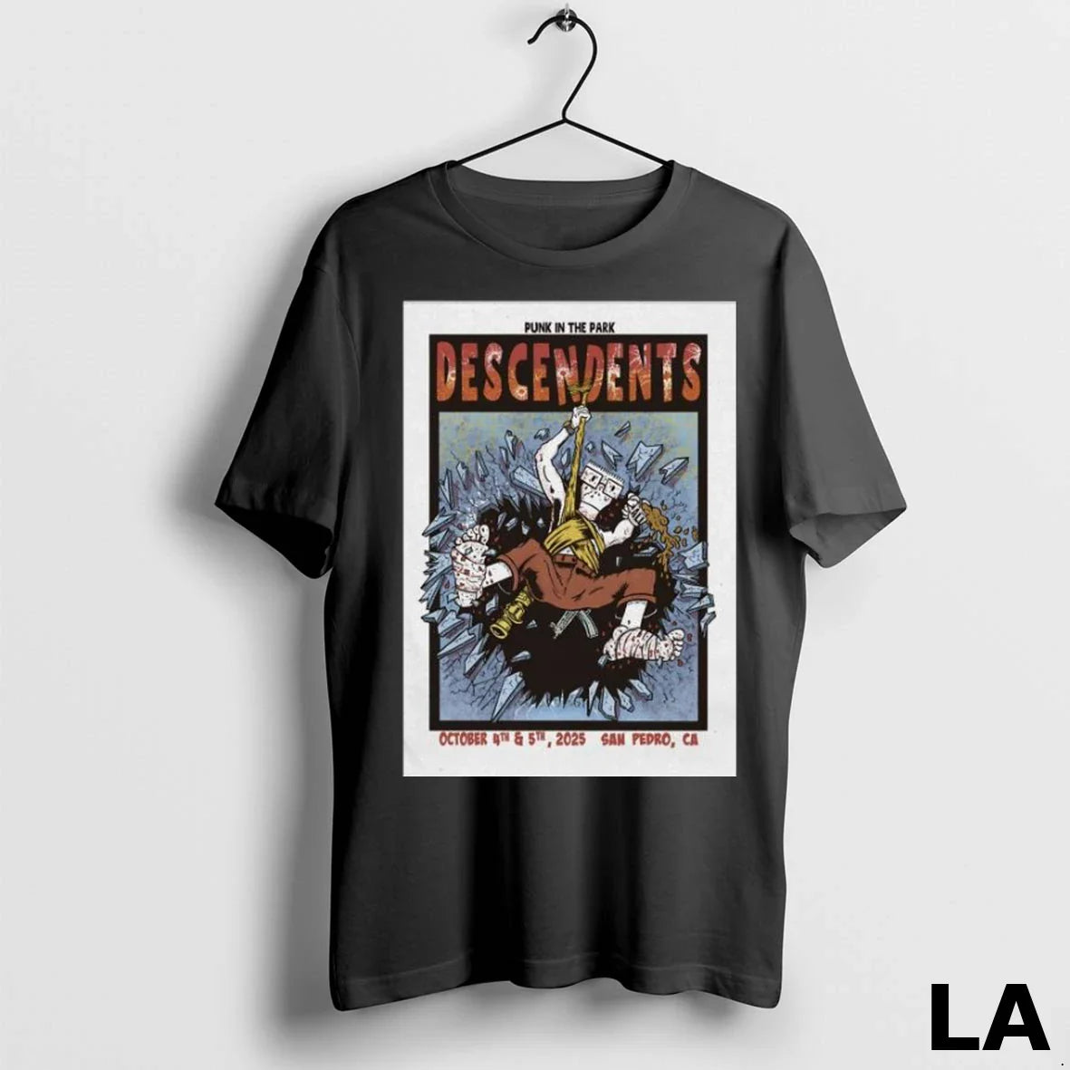 Original Descendents October 4 5 2025 Punk In The Park Event Long Sleve