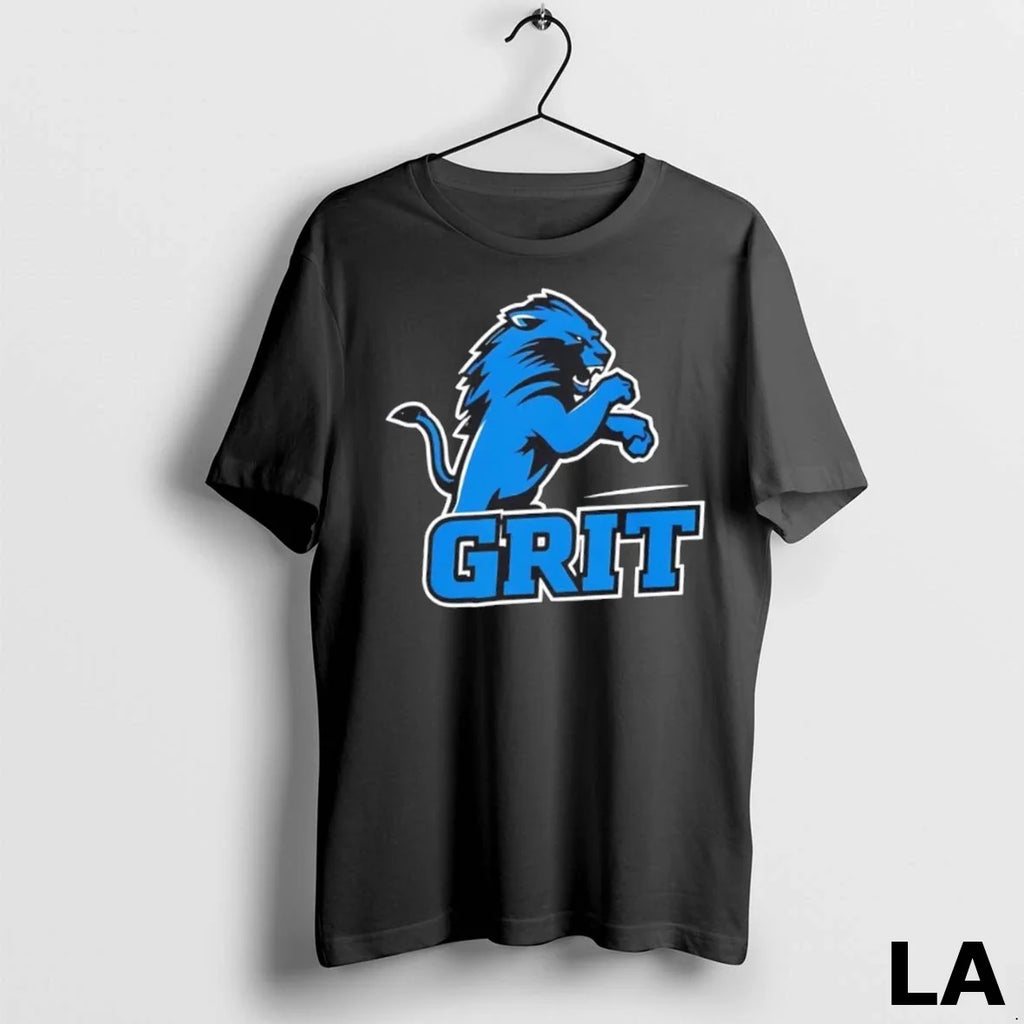 Original Detroit Lions Football Grit Logo
