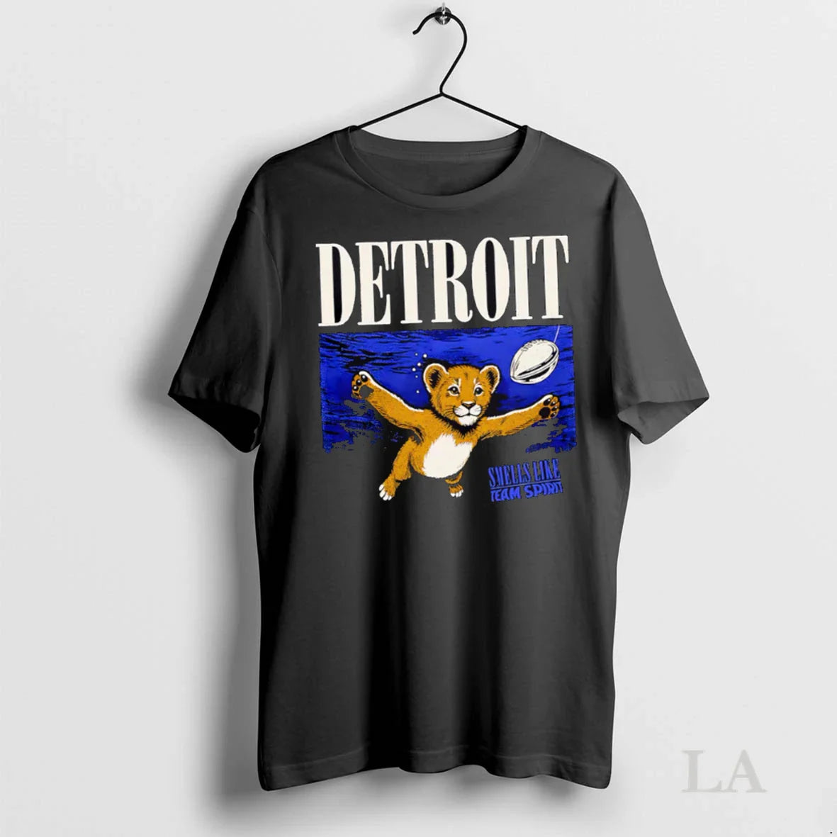 Original Detroit Lions Smells Like Team Spirit