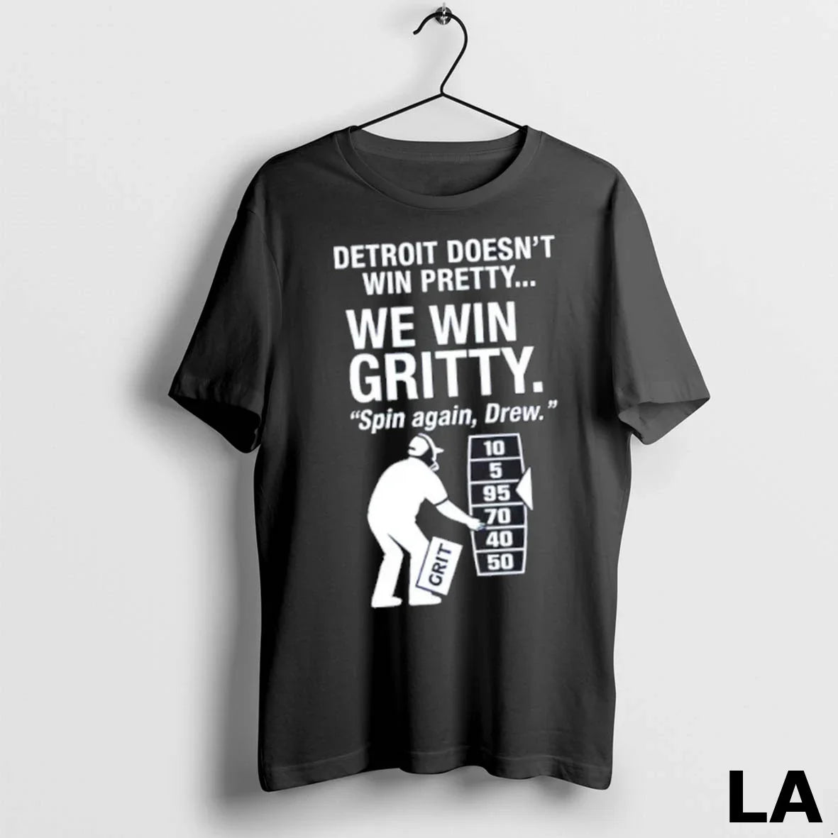Original Detroit Lions We Win Gritty Spin Again Drew Dan Campbell Lions