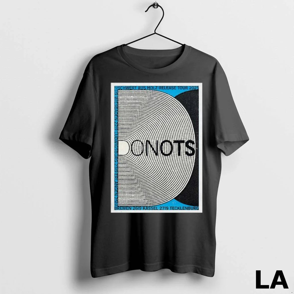 Original Donots Schwert Aus Holz Release Tour 2025 Long Sleve