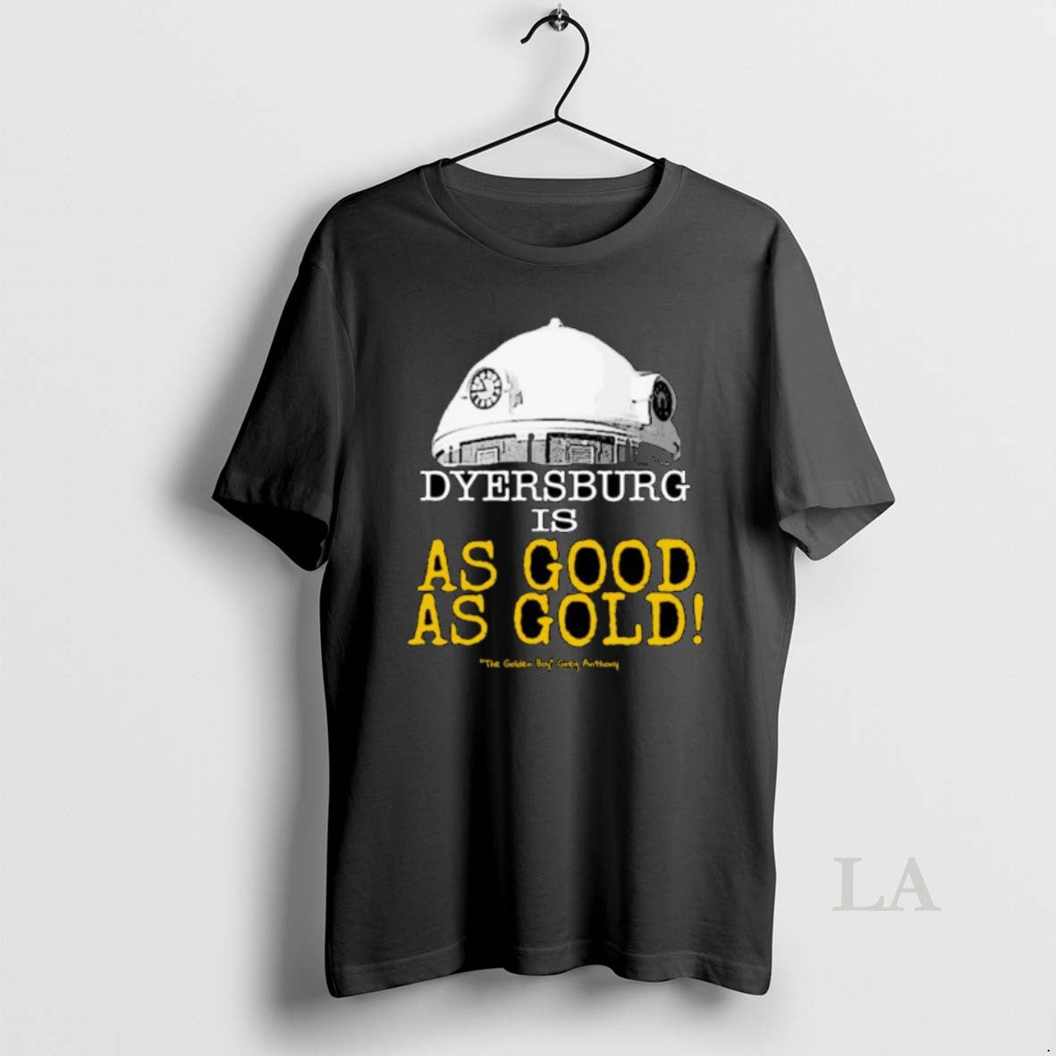 Original Dyersburg Is As Good As Gold The Golden Boy Greg Anthony Ornaments
