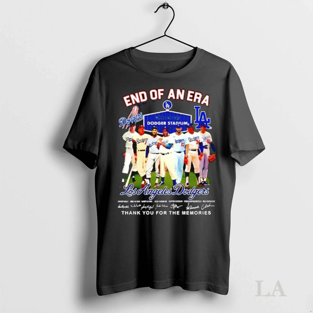 Original End Of An Era Los Angeles Dodgers At Dodger Stadium Signatures Players Thank You